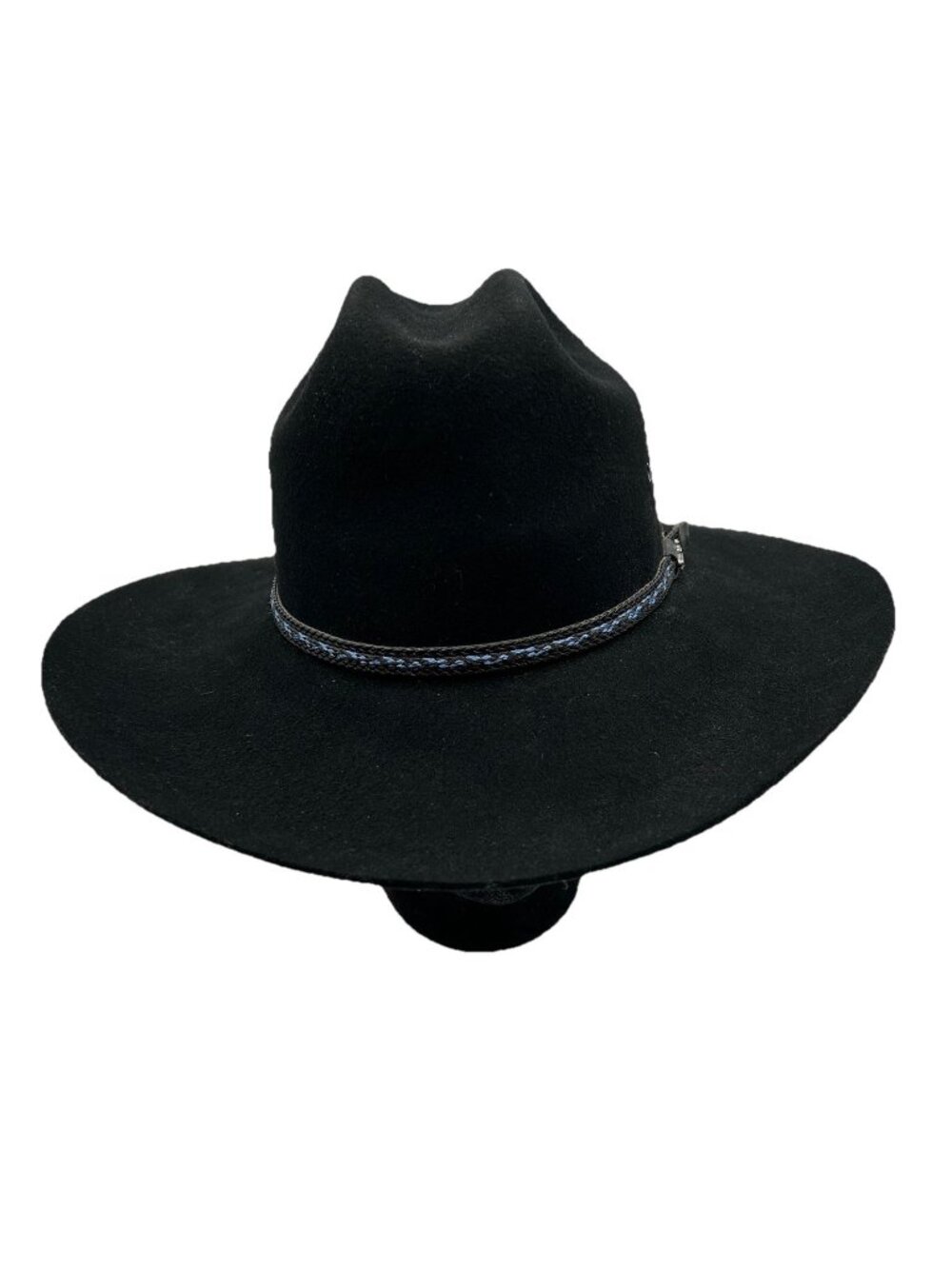 BAILEY Black Wool-Blend XX 2X FOX CREEK COWBOY HAT Western Rodeo  Cap Sz 6 3/4